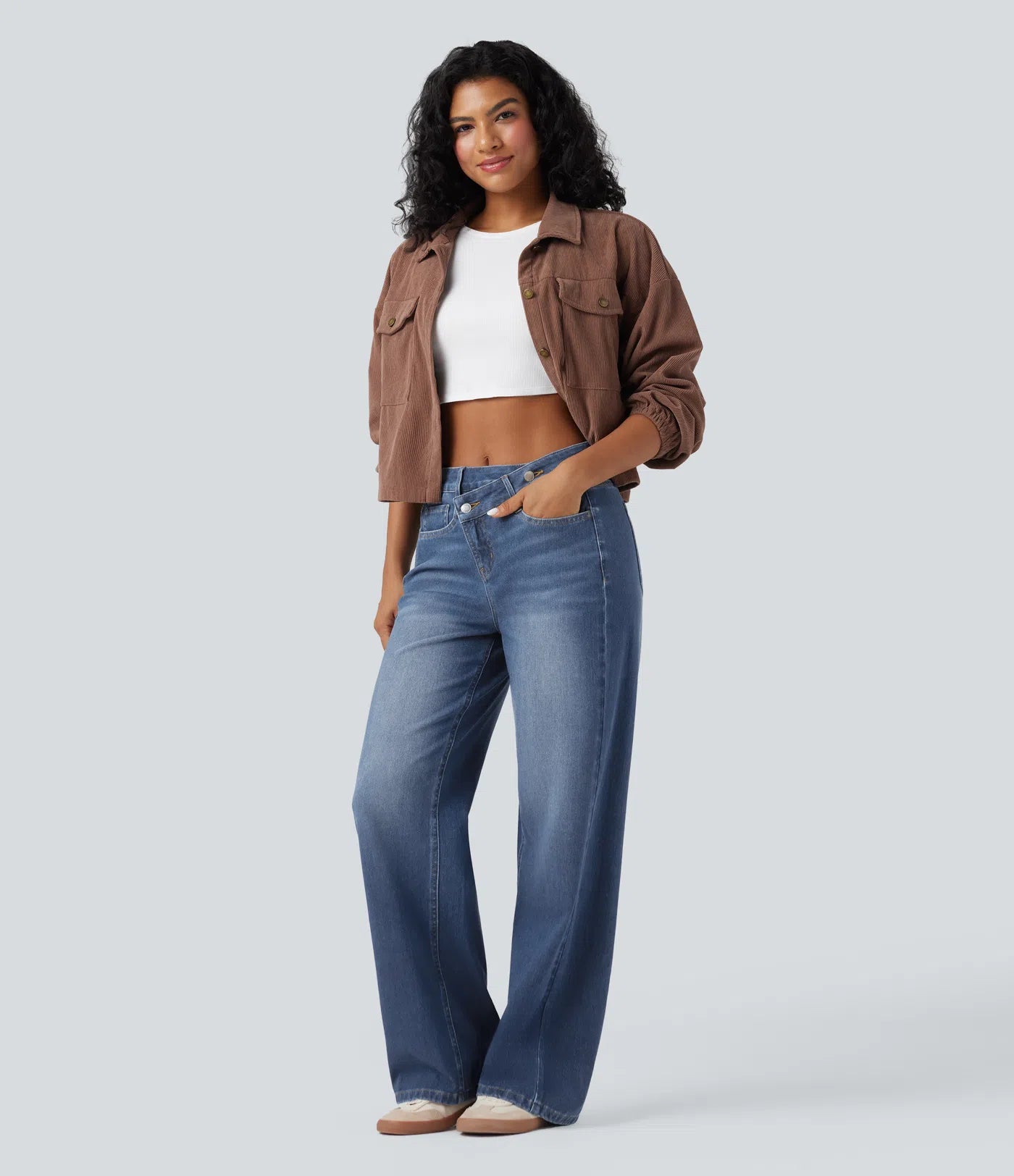 Silhouetten-Essenz-Jeans