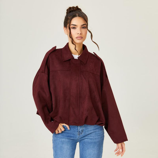 Modern Suede Jacket