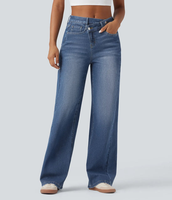 Silhouetten-Essenz-Jeans