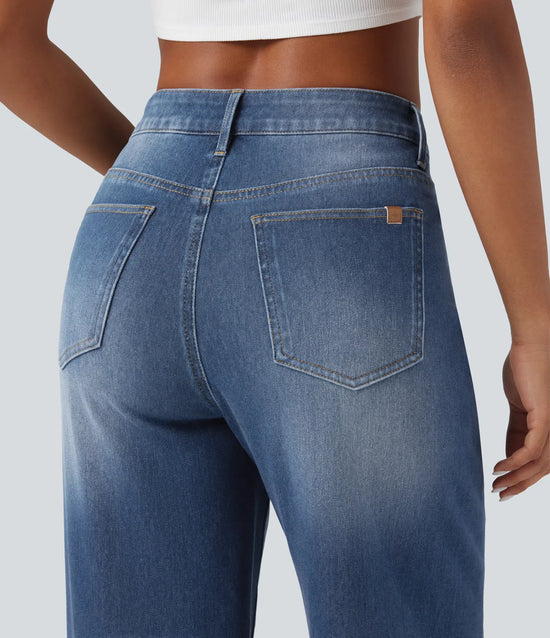 Silhouetten-Essenz-Jeans