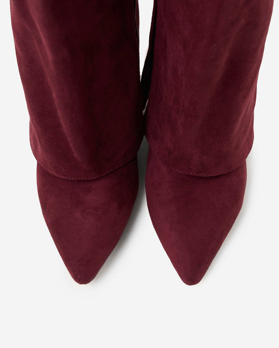 Bottes hautes en suède Lavista - Bordeaux