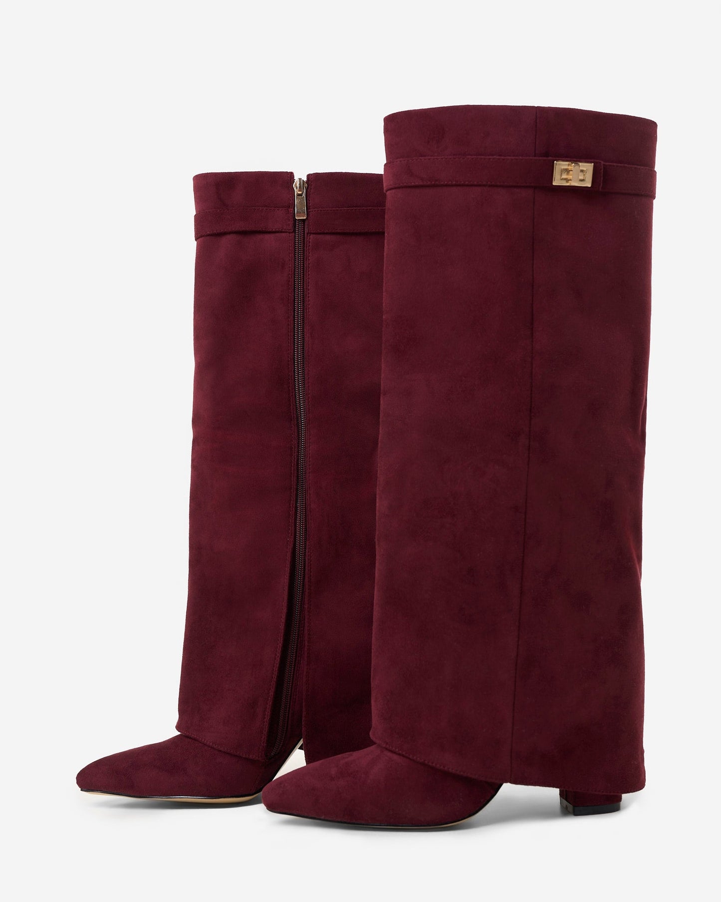 Bottes hautes en suède Lavista - Bordeaux