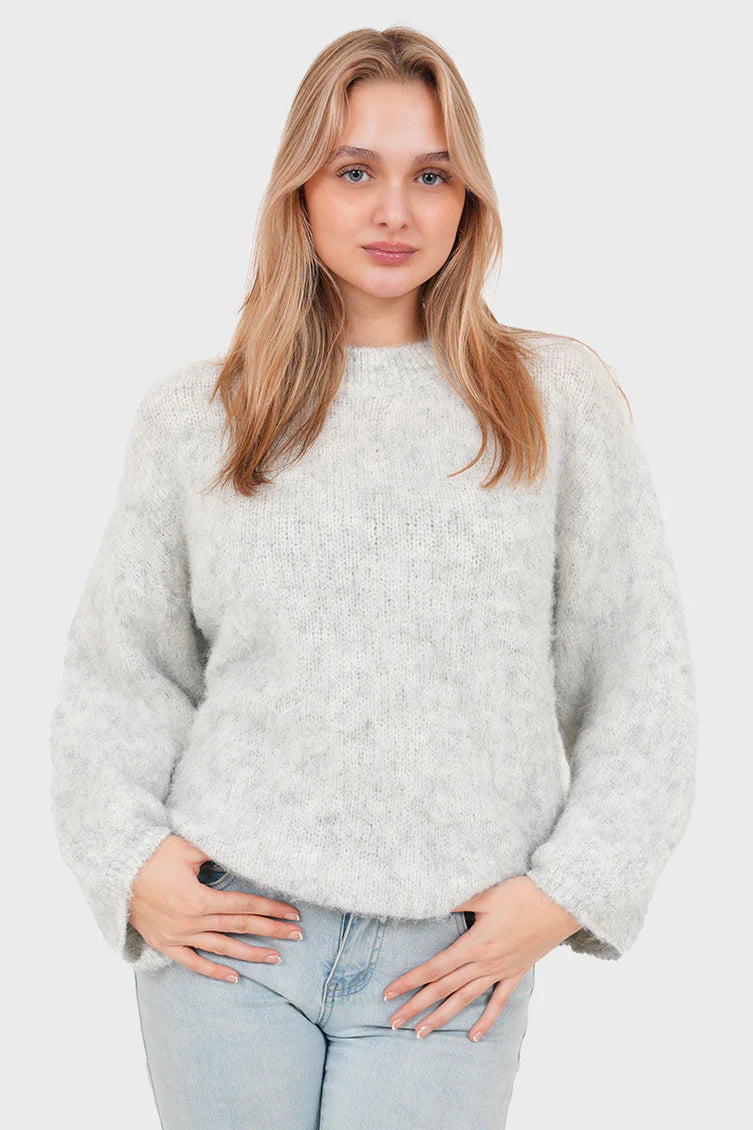 “Ame” stone sweater