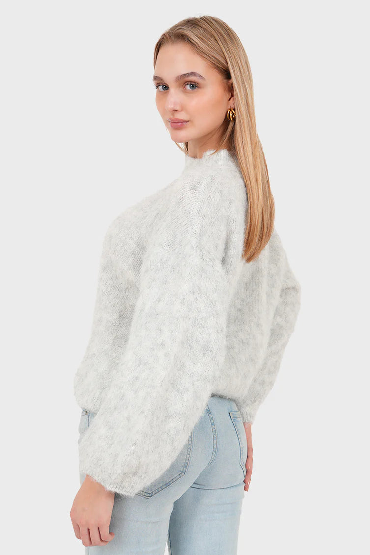 “Ame” stone sweater