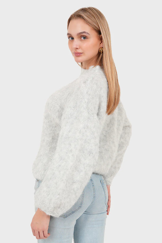 “Ame” stone sweater
