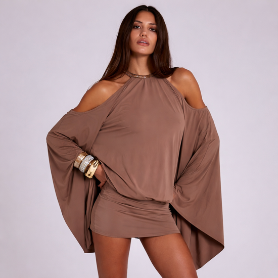 Alula Embellished Butterfly Mini Dress