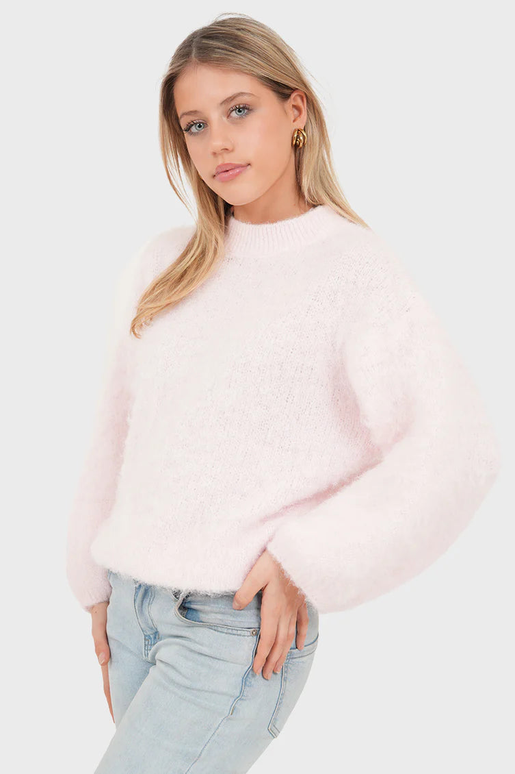 “Ame” stone sweater