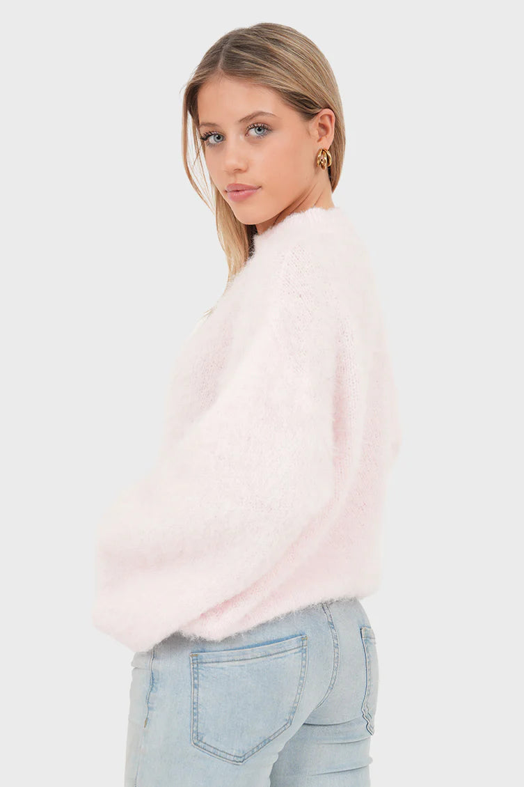 “Ame” stone sweater