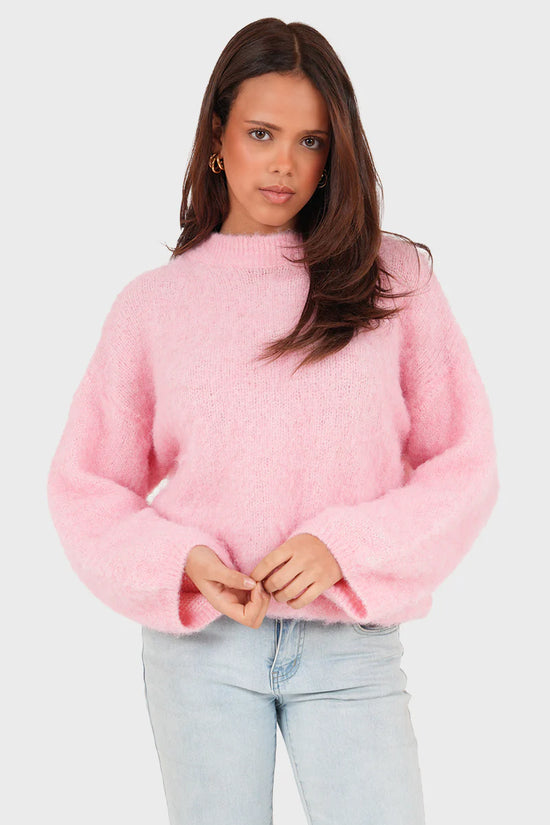 “Ame” stone sweater