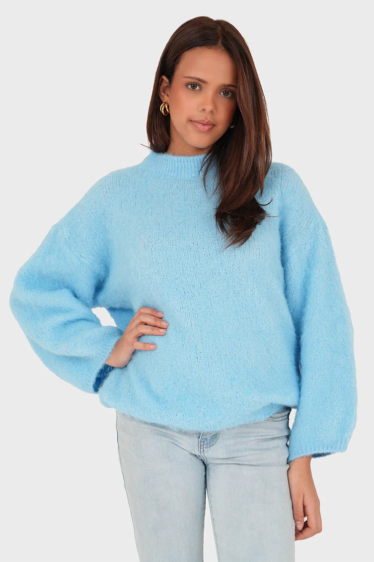 “Ame” stone sweater