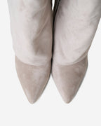 Bottes en daim Lavista hauteur genou - Taupe
